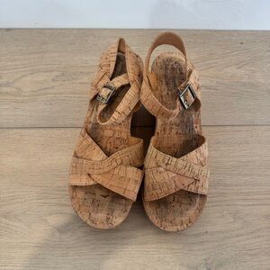 Kork Ease Cork Platform Sandals Size 10